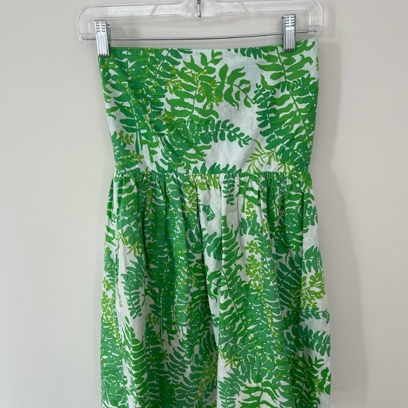 SWF Planta Green Bubble Mini Dress - Picture 2 of 8